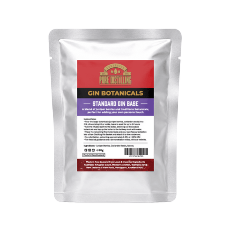 Pure Distilling Standard Gin Base Botanicals 65g - Distillery King Australia