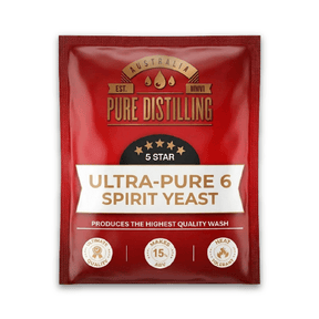 Pure Distilling Ultra - Pure 6 Spirit Yeast 100g (NEW!) - Distillery King Australia