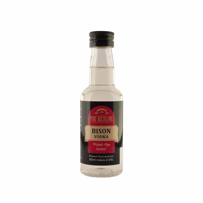 Pure Distilling Vodka Bison Essence 50mL - Flavours 2.25L of Neutral Alcohol - Distillery King Australia