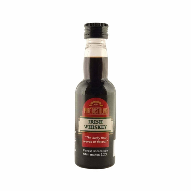 Pure Distilling Whiskey Irish Whisky Essence 50mL - Flavours 2.25L of Neutral Alcohol - Distillery King Australia