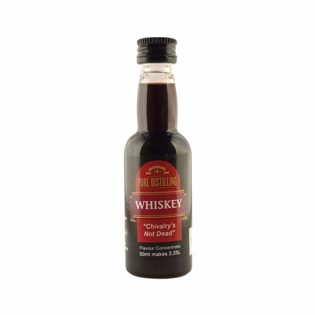 Pure Distilling Whiskey Scotch Whisky Essence 50mL - Flavours 2.25L of Neutral Alcohol - Distillery King Australia