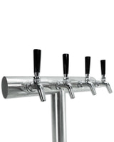 Ultra T FasTap quad 4 tap T-bar beer tower