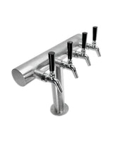 Ultra T FasTap quad 4 tap T-bar beer tower