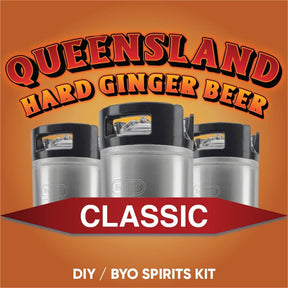 Queensland Hard Ginger Beer DIY BYO spirits keg mix kit