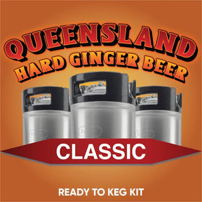 Queensland Hard Ginger Beer ready-to-keg kit