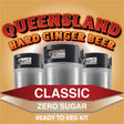 Queensland Hard Ginger Beer Zero Sugar ready-to-keg kit