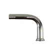 Stainless steel elbow barb fitting for quick swivel connector