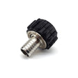 Quick swivel connector straight barb with nut and O-ring