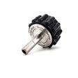 Quick swivel connector 6.35mm straight barb