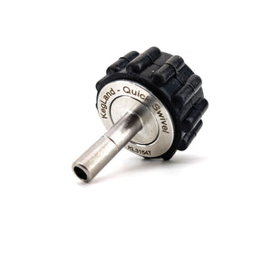 Quick swivel connector 6.35mm straight barb