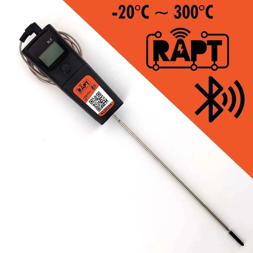 RAPT - Bluetooth Thermometer - 20 to 300C - 20cm HTC Probe - Distillery King Australia