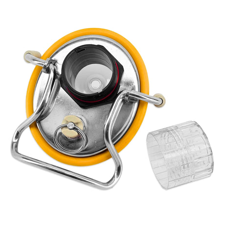 Spare keg lid for RAPT Laser Level Sensor swapping