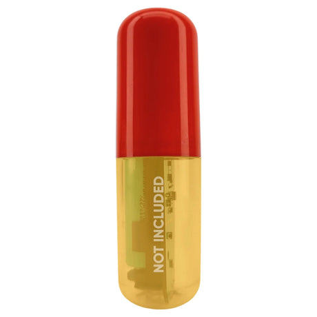 Red top housing for RAPT Pill hydrometer and thermometer