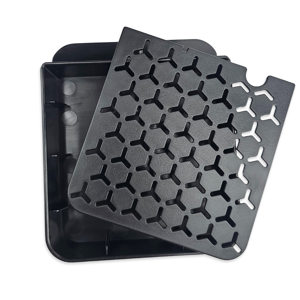 Replacement black drip tray for Benchy Slushy