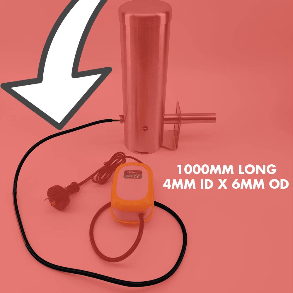 Silicone hose for smoke generator 1M