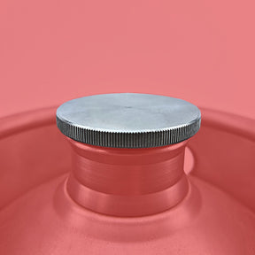 Stainless steel replacement lid for mini keg
