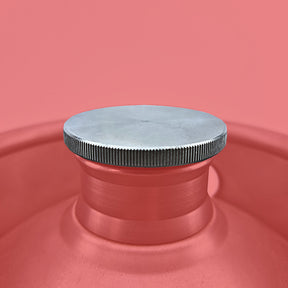 Stainless steel replacement lid for mini keg