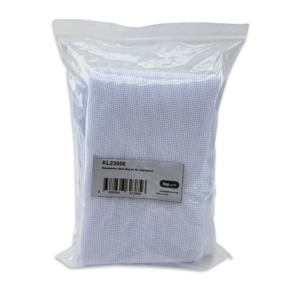 Replacement mesh bag for 40L Hydropress