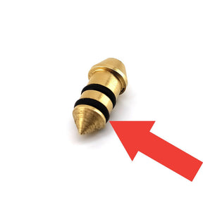Replacement pin o-ring for deluxe SodaStream cylinder adaptor