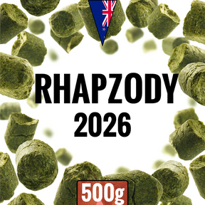 Rhapzody 500g pellet hops pack