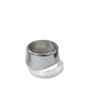 Right angle collar for a beer tap shank