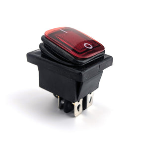 Illuminated rocker switch 240V 30 amp
