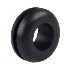 Rubber grommet for airlock