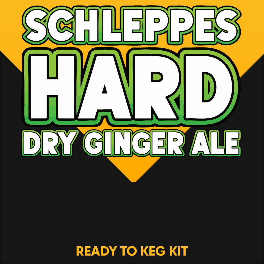 Hard Schleppes Dry Ginger Ale Ready to Keg Kit