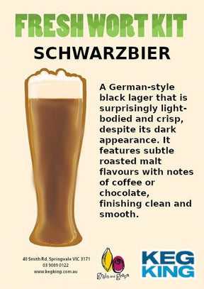 Schwarzbier fresh wort kit