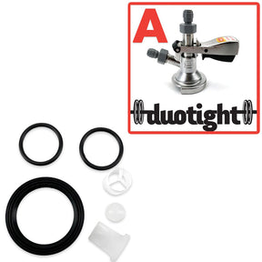 Seal kit for A-Type keg coupler