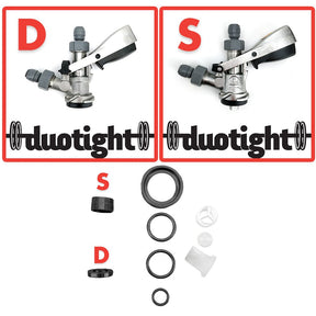 Seal kit for D-Type and S-Type keg coupler