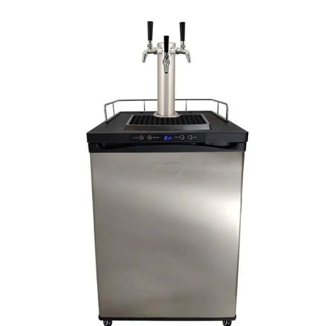 Series X Kegerator 3 Tap Triple Tap Three Tap PREMIUM BUNDLE 3x Taps with 3 New Kegs, Gas & Disconnects - Distillery King Australia