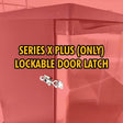 Series X Plus Kegerator stainless steel door latch clamp