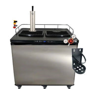 Series X Plus Kegerator for 2x Commercial 50L Kegs - 1x Single Tap (Left or Right) - Fits 2x 50L commercial kegs - Distillery King Australia