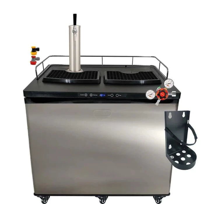 Series X Plus Kegerator for 2x Commercial 50L Kegs - 1x Single Tap (Left or Right) - Fits 2x 50L commercial kegs - Distillery King Australia