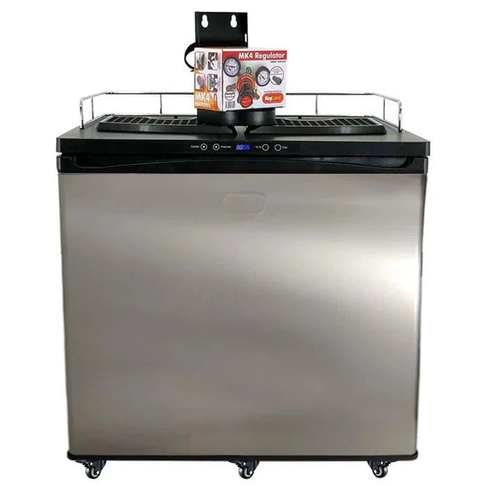 Series X Plus Kegerator for 2x Commercial 50L Kegs - 2x Single Taps - Fits 2x 50L commercial kegs - Distillery King Australia