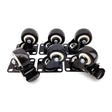 Series X Plus replacement rubber castor wheel set