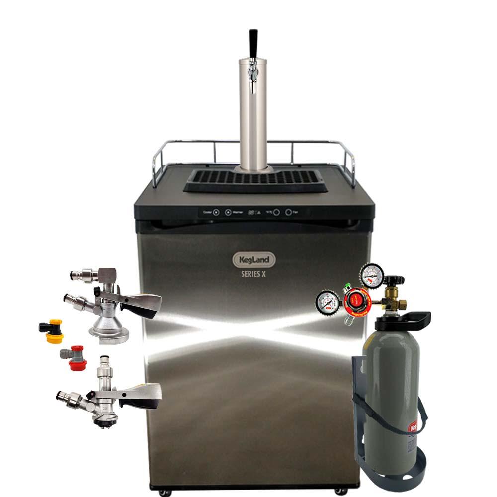 Series X.1 hot swapper kegerator draught pack