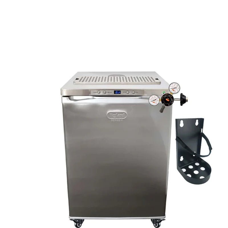 Series X.1 Stainless Steel Kegerator Fridge with CO2 Regulator - Distillery King Australia