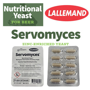 Servomyces premium yeast nutrient 10 tablet blister pack
