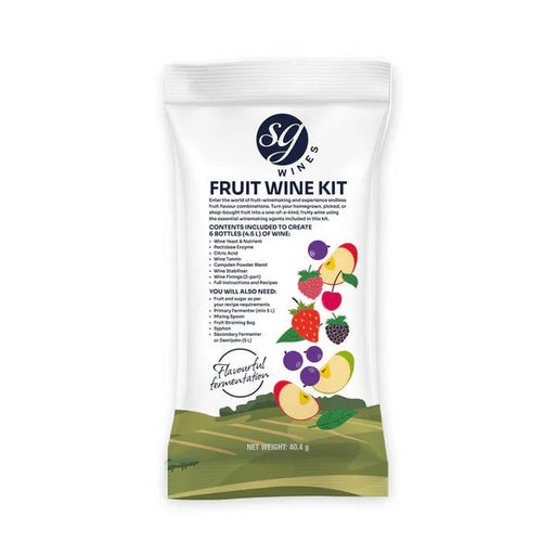 SG Wines Fruit Wine Kit - Distillery King Australia