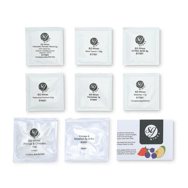 SG Wines Fruit Wine Kit - Distillery King Australia