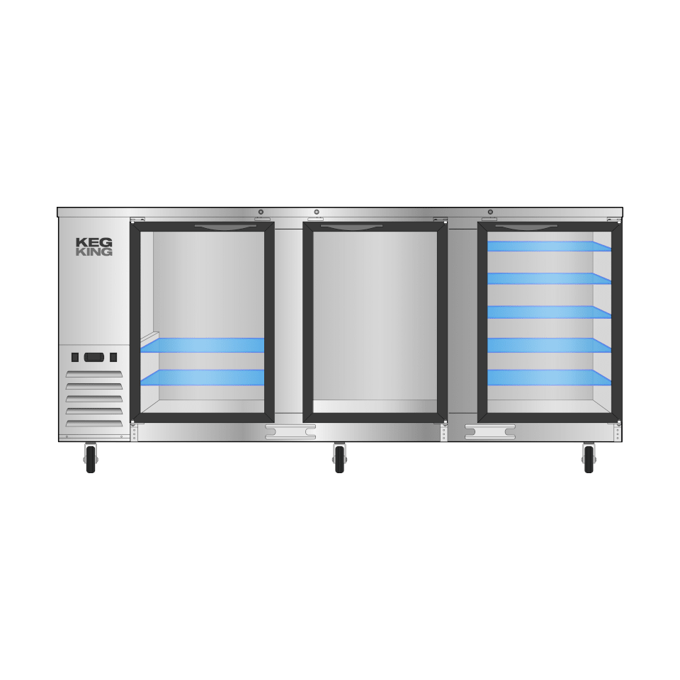 Shelf For Super Deluxe Three Door Edition Bottom Left Door & Right Door