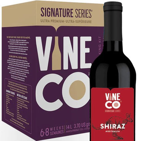 Signature Series Shiraz (Australia) - Wine Making Kit - Distillery King Australia