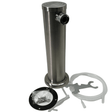 Single tap I-shape beer tower with no tap fitted