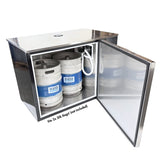 Solstice Duo 353L dual keg kegerator