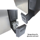 Solstice Duo 353L dual keg kegerator