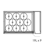 Solstice Duo kegerator diagram