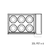 Solstice Duo kegerator diagram