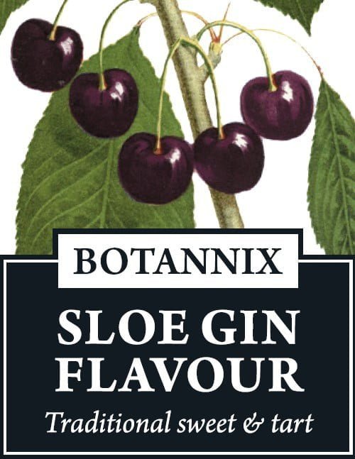 Spirits Unlimited Botannix Gin Sloe Essence 50mL (Flavours 2.25L of Neutral Spirit) - Distillery King Australia